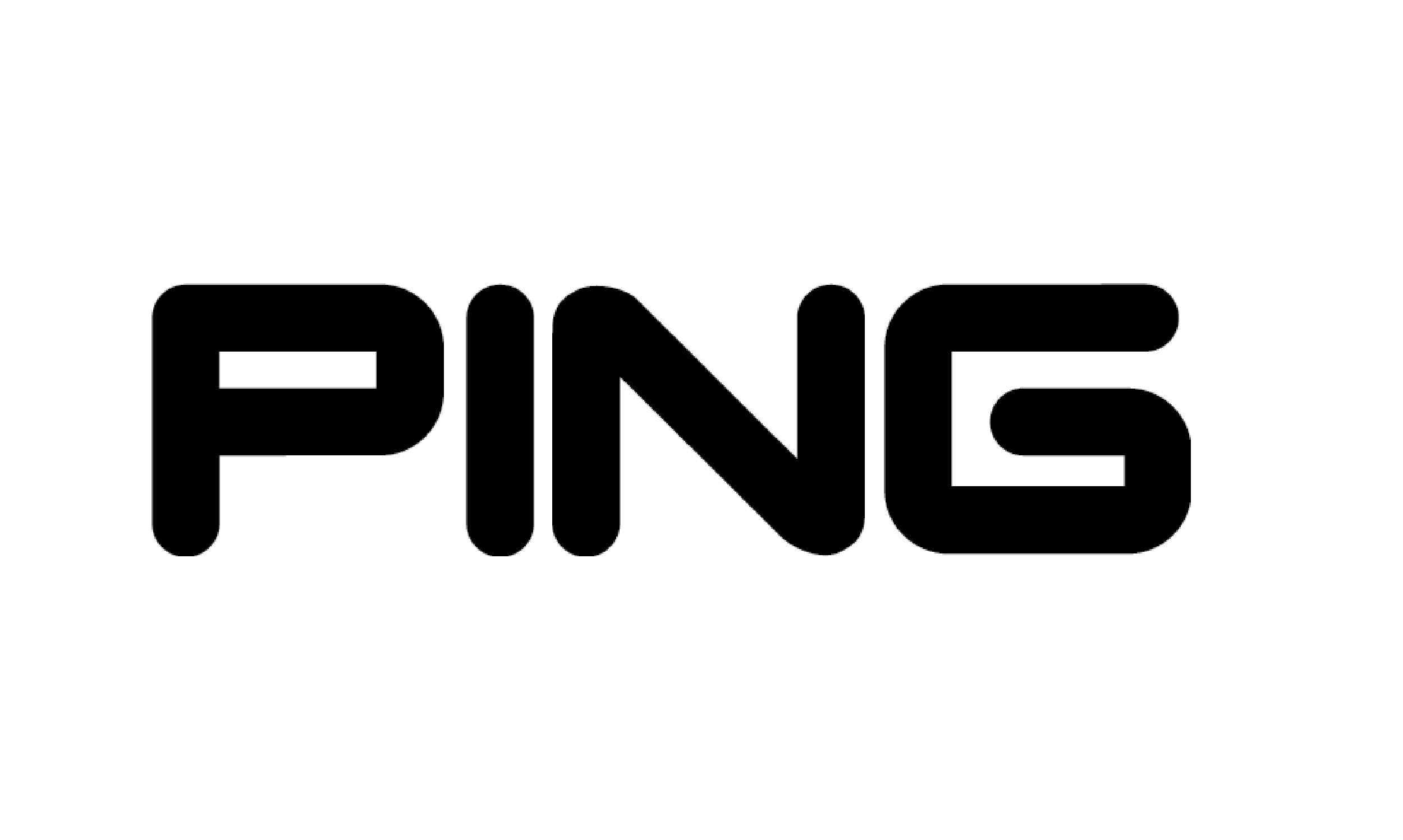 logo ping noir et blanc